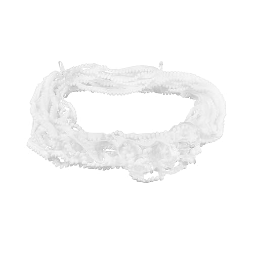 BESPORTBLE 20 Yards Weißer Pom Pom Fransenbesatz – Plüsch Borte Für DIY Projekte - Nähen Von Vorhängen - Kleidung Und Kissen – Dekorativer Pom Pom Zopf Für Kreative Bastelideen BESPORTBLE 20 Yards Weißer Pom Pom Fransenbesatz – Plüsch Borte Für DIY Projekte - Nähen Von Vorhängen - Kleidung Und Kissen – Dekorativer Pom Pom Zopf Für Kreative Bastelideen von BESPORTBLE