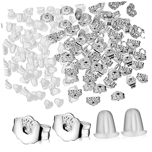 BESPORTBLE 200 Stück Ohrring Schraubverschlüsse Sterling Schmuckherstellungsset Charms Für Die Schmuckherstellung Zubehör Für Die Herstellung Kleiner Ohrringe Ohrringverschlüsse BESPORTBLE 200 Stück Ohrring Schraubverschlüsse Sterling Schmuckherstellungsset Charms Für Die Schmuckherstellung Zubehör Für Die Herstellung Kleiner Ohrringe Ohrringverschlüsse von BESPORTBLE