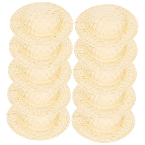 BESPORTBLE 20Stücke Basteln Gewebte Puppenhüte Für DIY Dekoration Kleine Für Puppen Und Miniaturprojekte BESPORTBLE 20Stücke Basteln Gewebte Puppenhüte Für DIY Dekoration Kleine Für Puppen Und Miniaturprojekte von BESPORTBLE