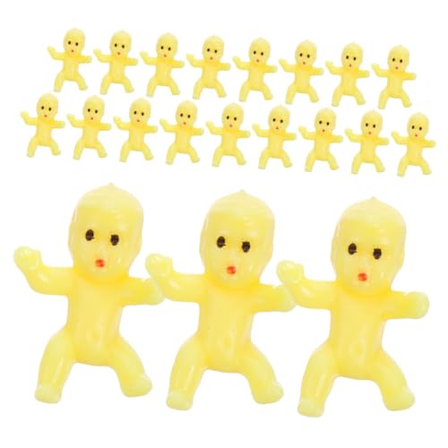BESPORTBLE 20Stücke Mini Plastikbabys Realistische Kleine Babypuppen Für Babyparty Partyzubehör Große Miniaturbabys Geschenkideen Für Gäste Deko Für Shower von BESPORTBLE