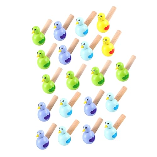 BESPORTBLE 20 Stück Kinder Vogelpfeifen Spielzeug aus Holz Musikinstrument für Kinder Pfeifen Lernspielzeug für Kindergarten und Vorschule Kreatives Spielzeug für Jungen und Mädchen von BESPORTBLE