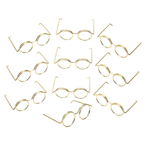 BESPORTBLE 20Stücke Puppenbrillen Brillen Rahmen Für Puppen DIY Zubehör Für Puppenbekleidung Metall Brillen Für Puppen Bastelzubehör Und Requisiten BESPORTBLE 20Stücke Puppenbrillen Brillen Rahmen Für Puppen DIY Zubehör Für Puppenbekleidung Metall Brillen Für Puppen Bastelzubehör Und Requisiten von BESPORTBLE