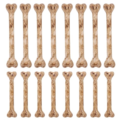 BESPORTBLE 20pcs Kleine Hängende Knochen Charme, Künstliche Mini-Knochen, DIY Simulationsknochen, Plastikknochen für Halloween-Deko, Groß & Klein, Assorted Color BESPORTBLE 20pcs Kleine Hängende Knochen Charme, Künstliche Mini-Knochen, DIY Simulationsknochen, Plastikknochen für Halloween-Deko, Groß & Klein, Assorted Color von BESPORTBLE