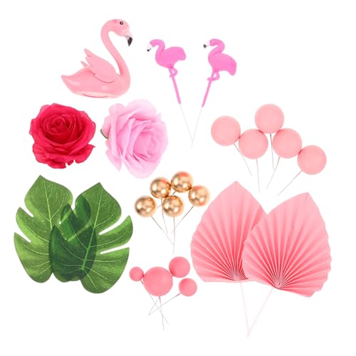 BESPORTBLE 23 Stück Hawaiianische Strandkuchendekorationen tropischer Kuchendeckel tropisches Tortenaufsatz mit hawaiianischem Thema Luau Dekorationen Schaum Rosa BESPORTBLE 23 Stück Hawaiianische Strandkuchendekorationen tropischer Kuchendeckel tropisches Tortenaufsatz mit hawaiianischem Thema Luau Dekorationen Schaum Rosa von BESPORTBLE