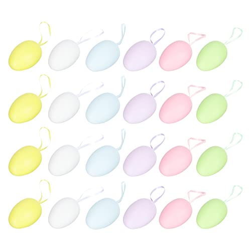 BESPORTBLE 24Stücke Handgemalte Anhänger Kreative DIY Ostern Party Dekorationen Plastikeier Zum Aufhängen Für Festlichkeiten Und Feierlichkeiten BESPORTBLE 24Stücke Handgemalte Anhänger Kreative DIY Ostern Party Dekorationen Plastikeier Zum Aufhängen Für Festlichkeiten Und Feierlichkeiten von BESPORTBLE