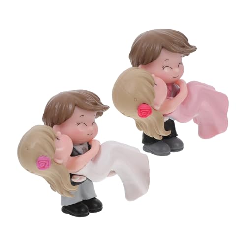 BESPORTBLE 2Paare Kuchen Figuren Statuen Kuchenschmuck Für Geburtstagstorte Charmante Dekoration Für Hochzeiten Und Valentinstag BESPORTBLE 2Paare Kuchen Figuren Statuen Kuchenschmuck Für Geburtstagstorte Charmante Dekoration Für Hochzeiten Und Valentinstag von BESPORTBLE