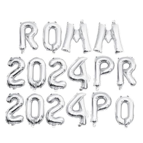 BESPORTBLE Zahlenballons in Rosé-silber Und Abschlussfeier-dekoration Luftballons-set BESPORTBLE Zahlenballons in Rosé-silber Und Abschlussfeier-dekoration Luftballons-set von BESPORTBLE