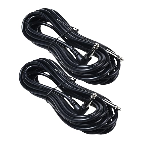 BESPORTBLE 2Stücke Gitarren Audiokabel für von Gitarre an Lautsprecher Hochflexibel und Langlebig Optimal für Profis von BESPORTBLE