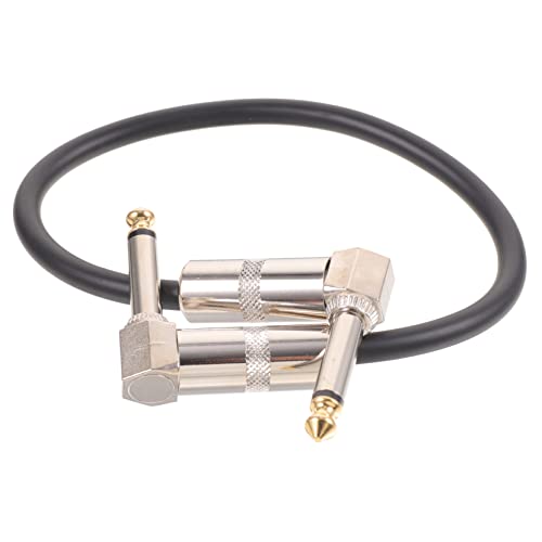 BESPORTBLE 2Stücke Gitarren Effektkabel Patchkabel für Gitarre und Bass Langlebiges und Leichtes Musikinstrumente Verbindungszubehör für Musikliebhaber und Auftritte von BESPORTBLE
