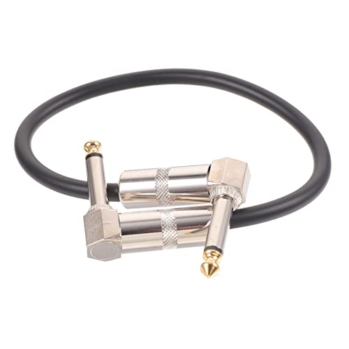 BESPORTBLE 2Stücke Gitarren Effektkabel Patchkabel für Musikinstrumente Langlebig Hochwertige Audioverbindung für Gitarren und Bass Design von BESPORTBLE
