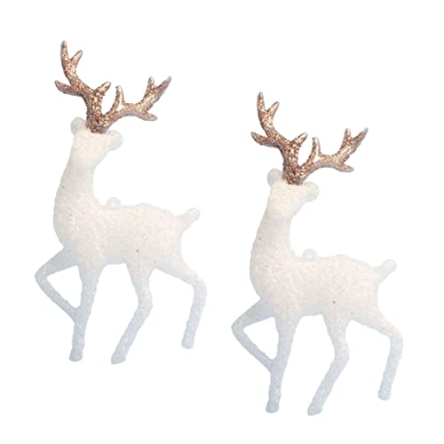 BESPORTBLE 2Stücke Glänzende Hirsch Miniaturen Für Weihnachten Dekorative Kuchenverzierungen Festliche Tortenfiguren Und Weihnachtsdeko Für Ihr Zuhause BESPORTBLE 2Stücke Glänzende Hirsch Miniaturen Für Weihnachten Dekorative Kuchenverzierungen Festliche Tortenfiguren Und Weihnachtsdeko Für Ihr Zuhause von BESPORTBLE