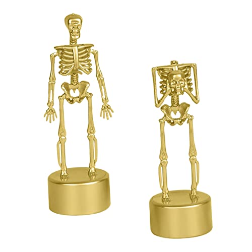 BESPORTBLE 2Stücke Halloween Skelett Figuren Schädelstatuen Für Tischdekoration Gruselige Skelettverzierungen Für Halloween Partys Halloween Dekorationen BESPORTBLE 2Stücke Halloween Skelett Figuren Schädelstatuen Für Tischdekoration Gruselige Skelettverzierungen Für Halloween Partys Halloween Dekorationen von BESPORTBLE