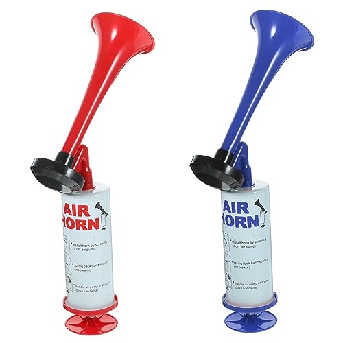 BESPORTBLE 2Stücke Handluftpumpe Jubelhorn Tragbares Air Horn für Sportveranstaltungen Partys und Feiern Geräuscherzeuger für Wettbewerbe und Outdoor Aktivitäten BESPORTBLE 2Stücke Handluftpumpe Jubelhorn Tragbares Air Horn für Sportveranstaltungen Partys und Feiern Geräuscherzeuger für Wettbewerbe und Outdoor Aktivitäten von BESPORTBLE
