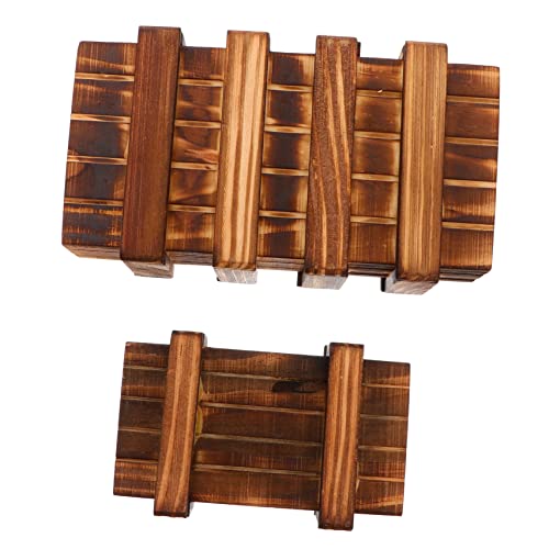 BESPORTBLE 2Stücke Holz Puzzle Box Geheime Schubladenbox Für Intelligentes Mit Versteckten Fächern Denkfähigkeit Und Für Freunde Und Familie BESPORTBLE 2Stücke Holz Puzzle Box Geheime Schubladenbox Für Intelligentes Mit Versteckten Fächern Denkfähigkeit Und Für Freunde Und Familie von BESPORTBLE