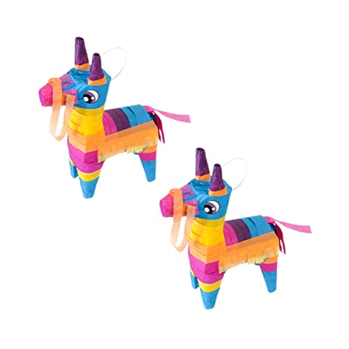 BESPORTBLE 2Stücke Party Pinata aus Design Deko für Geburtstagsfeiern und Fiestas Einfach zu Befüllen mit Süßigkeiten und Kleinen Spielzeugen Farbenfroh BESPORTBLE 2Stücke Party Pinata aus Design Deko für Geburtstagsfeiern und Fiestas Einfach zu Befüllen mit Süßigkeiten und Kleinen Spielzeugen Farbenfroh von BESPORTBLE