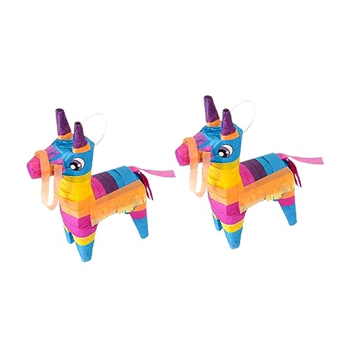 BESPORTBLE 2Stücke Piñata Dekoration Mexikanisches Partyzubehör für Geburtstagsfeiern Cinco De Mayo und Fiestas aus Robustem zum Befüllen mit Süßigkeiten BESPORTBLE 2Stücke Piñata Dekoration Mexikanisches Partyzubehör für Geburtstagsfeiern Cinco De Mayo und Fiestas aus Robustem zum Befüllen mit Süßigkeiten von BESPORTBLE