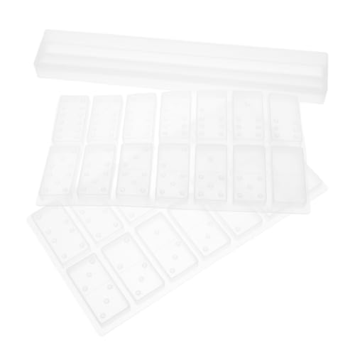 BESPORTBLE 2Stücke Silikon Domino Halter Rack für Domino Fliesen Praktische DIY Gießform aus Epoxidharz Platzsparende Aufbewahrungslösung für Schmuck und Kleine Gegenstände BESPORTBLE 2Stücke Silikon Domino Halter Rack für Domino Fliesen Praktische DIY Gießform aus Epoxidharz Platzsparende Aufbewahrungslösung für Schmuck und Kleine Gegenstände von BESPORTBLE