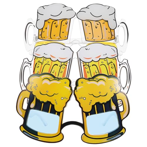 BESPORTBLE 3 Paare Lustige Sommerbrille Teiliges Party Sonnenbrillen aus Leichtem Foto Requisiten für Strandpartys und Outdoor Aktivitäten Kreative Designs für Unvergessliche BESPORTBLE 3 Paare Lustige Sommerbrille Teiliges Party Sonnenbrillen aus Leichtem Foto Requisiten für Strandpartys und Outdoor Aktivitäten Kreative Designs für Unvergessliche von BESPORTBLE