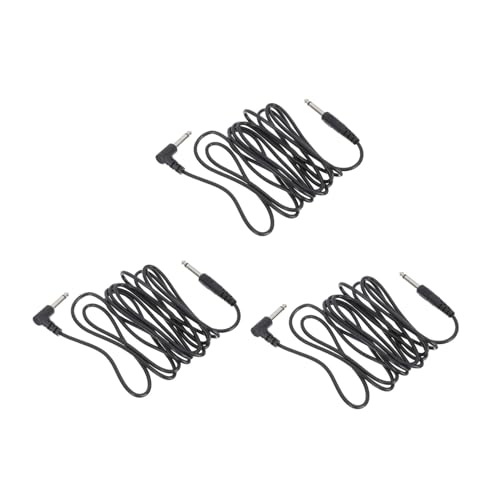 BESPORTBLE 3 STÜCKE Audio Kabel Verbindungskabel für Lautsprecher und Gitarrenanschluss Langlebig und Robust zum Aufnehmen und Verbinden von BESPORTBLE
