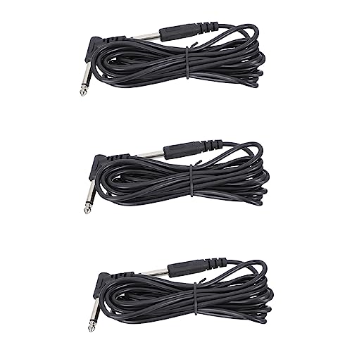 BESPORTBLE 3 STÜCKE Audio Kabel für Gitarre Langlebiges Lautsprecherkabel mit Hoher Übertragungsqualität für Professionelle Anwendungen von BESPORTBLE