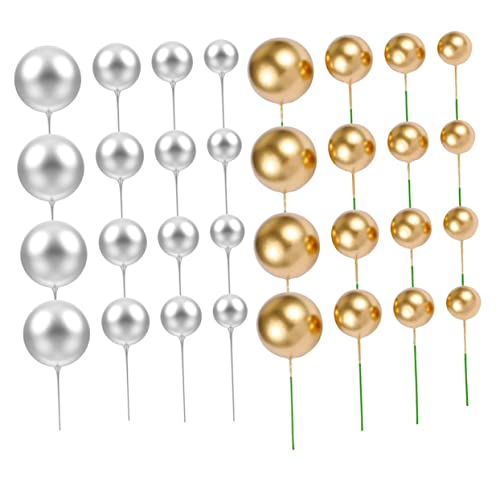 BESPORTBLE 3 Sätze Mini Cupcake Toppers Ballon Kuchen Deko Für Geburtstagsfeiern Für Kuchen Torten Und Desserts 40 Stück * 3 BESPORTBLE 3 Sätze Mini Cupcake Toppers Ballon Kuchen Deko Für Geburtstagsfeiern Für Kuchen Torten Und Desserts 40 Stück * 3 von BESPORTBLE