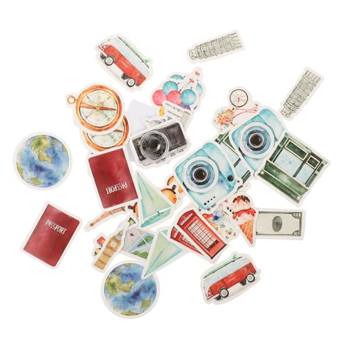 BESPORTBLE 3 Sätze Reise Sticker für Scrapbooking und Tagebuch Selbstklebend Hochwertiges Vielseitig Einsetzbar für Laptop Fotoalbum Kalender DIY Dekoration mit Reisethema BESPORTBLE 3 Sätze Reise Sticker für Scrapbooking und Tagebuch Selbstklebend Hochwertiges Vielseitig Einsetzbar für Laptop Fotoalbum Kalender DIY Dekoration mit Reisethema von BESPORTBLE