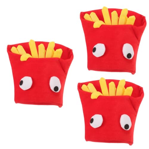 BESPORTBLE 3 Stck. Lustiger Pommes Frites Hut Party Kopfbedeckung Halloween Karneval Kostüm Erwachsene Foto Requisiten Robust Leicht Zu Reinigen BESPORTBLE 3 Stck. Lustiger Pommes Frites Hut Party Kopfbedeckung Halloween Karneval Kostüm Erwachsene Foto Requisiten Robust Leicht Zu Reinigen von BESPORTBLE