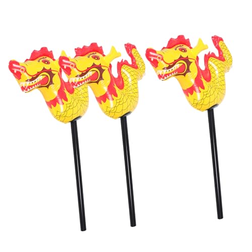 BESPORTBLE 3 Stück Aufblasbare Drachenhammer-luftballons Aus Pvc, Chinesischer Drachenstab, Frühlingsfest-party-requisiten Für Neujahrsparty-zubehör BESPORTBLE 3 Stück Aufblasbare Drachenhammer-luftballons Aus Pvc, Chinesischer Drachenstab, Frühlingsfest-party-requisiten Für Neujahrsparty-zubehör von BESPORTBLE