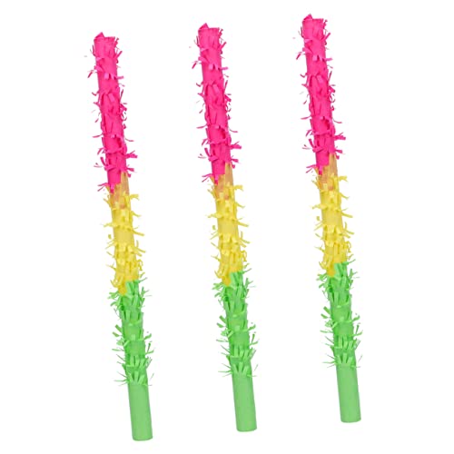 BESPORTBLE 3 Stück Bunte Piñata Schläger für Kindergeburtstagsfeiern Spaßige Partyspielzeug Dekoration für Pinata Spiele und Feiern BESPORTBLE 3 Stück Bunte Piñata Schläger für Kindergeburtstagsfeiern Spaßige Partyspielzeug Dekoration für Pinata Spiele und Feiern von BESPORTBLE