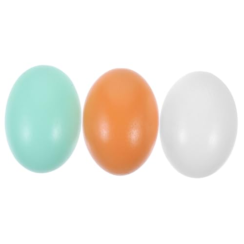 BESPORTBLE 3 Stück Teiliges Holz Eier Simulierte Holz Eier für Ostern DIY Party Dekorationen und Bastelbedarf für Erwachsene Robuste und Bemalbare BESPORTBLE 3 Stück Teiliges Holz Eier Simulierte Holz Eier für Ostern DIY Party Dekorationen und Bastelbedarf für Erwachsene Robuste und Bemalbare von BESPORTBLE