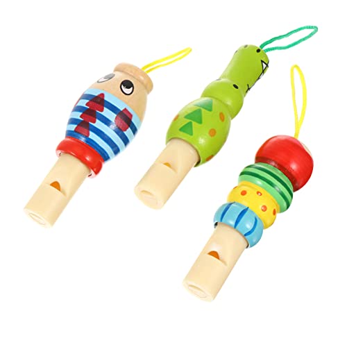 BESPORTBLE 3 Stück Teiliges Set Holzspielzeug Tierpfeife aus Hochwertigem Holz mit Glatter Oberfläche Sicher und Langlebig Lustige Cartoon Flöte als für Kleinkinder BESPORTBLE 3 Stück Teiliges Set Holzspielzeug Tierpfeife aus Hochwertigem Holz mit Glatter Oberfläche Sicher und Langlebig Lustige Cartoon Flöte als für Kleinkinder von BESPORTBLE
