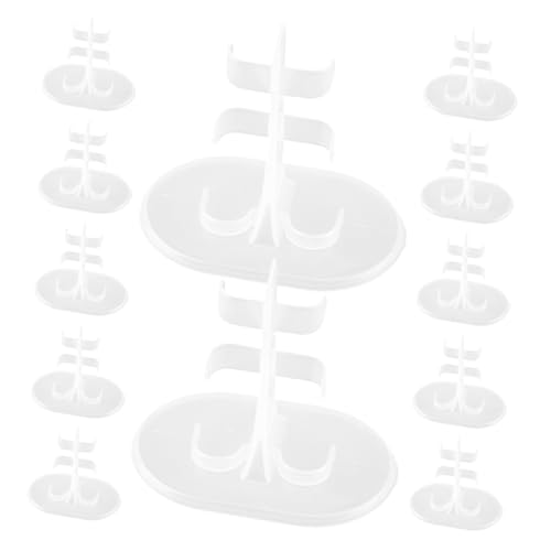 BESPORTBLE 30 Stück Doll Display Stand Teilig Stabiler Kunststoff Puppenständer Zuverlässige Unterstützung für Puppen Platzsparend für Zuhause und Shop Einfaches Design für Modelle und von BESPORTBLE