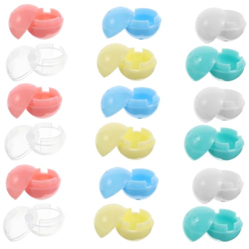 BESPORTBLE 30 Stück Mini Runde Füllbare Kapseln aus Kunststoff Bunte Vending Machine Hüllen Leere Kugeln für DIY Überraschungsspiel Partygeschenke Bastelbedarf und Kleine BESPORTBLE 30 Stück Mini Runde Füllbare Kapseln aus Kunststoff Bunte Vending Machine Hüllen Leere Kugeln für DIY Überraschungsspiel Partygeschenke Bastelbedarf und Kleine von BESPORTBLE