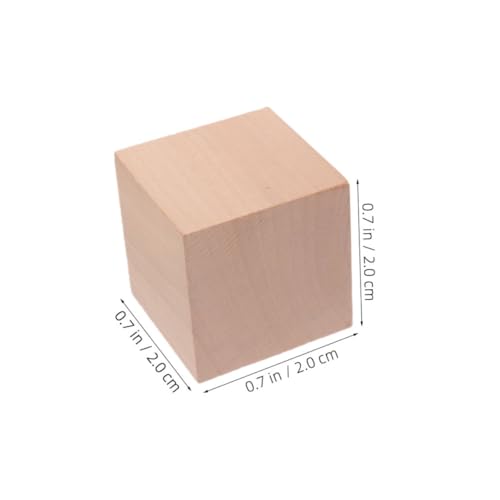 BESPORTBLE 30 Stück Teiliges Natürliche Holzwürfel Unlackierte Quadratische Holzklötze für Diy Bastelprojekte Lernspielzeug Vielseitig Einsetzbar Robust und Langlebig BESPORTBLE 30 Stück Teiliges Natürliche Holzwürfel Unlackierte Quadratische Holzklötze für Diy Bastelprojekte Lernspielzeug Vielseitig Einsetzbar Robust und Langlebig von BESPORTBLE