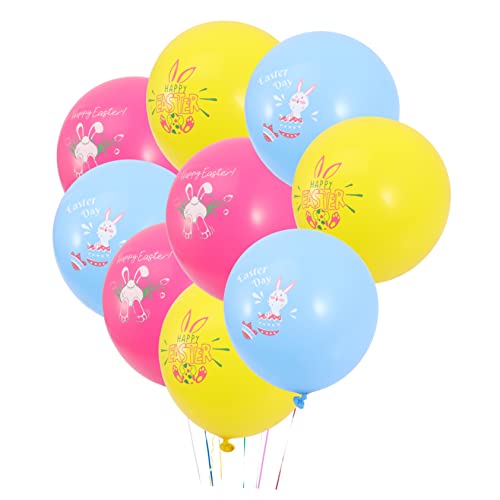 BESPORTBLE 30Stücke Osterpartyballons Dekorative Luftballons Für Frühlingsfeiern Ostern Dekoration Latex Ballons Für Home Party Deko Und Feierlichkeiten von BESPORTBLE