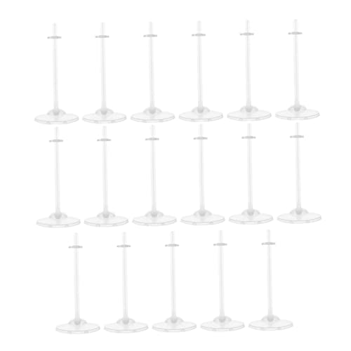 BESPORTBLE 34 Stck Teiliges Transparentes Puppenständer Verstellbare Doll Holder Display Ständer für Verschiedene Puppengrößen Langlebig Bruchsicher und Unauffälliges Design zur Sicheren BESPORTBLE 34 Stck Teiliges Transparentes Puppenständer Verstellbare Doll Holder Display Ständer für Verschiedene Puppengrößen Langlebig Bruchsicher und Unauffälliges Design zur Sicheren von BESPORTBLE