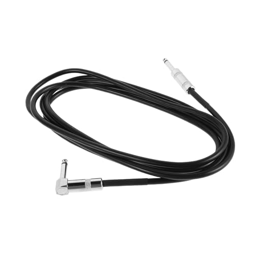 BESPORTBLE 3M Instrumentenkabel für Gitarre und Bass mit Geradem und Rechtwinkligem Stecker Lärmschutz Flexibles Gitarrenkabel für Optimales Audioerlebnis BESPORTBLE 3M Instrumentenkabel für Gitarre und Bass mit Geradem und Rechtwinkligem Stecker Lärmschutz Flexibles Gitarrenkabel für Optimales Audioerlebnis von BESPORTBLE