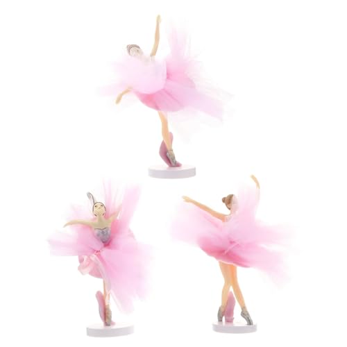 BESPORTBLE 3Sätze Ballerina Kuchendekoration Teile Tüllrock Cupcake Topper für Geburtstagsfeiern Elegante Tortendekoration für Kuchen Desserts und Partys Ballerina Figuren BESPORTBLE 3Sätze Ballerina Kuchendekoration Teile Tüllrock Cupcake Topper für Geburtstagsfeiern Elegante Tortendekoration für Kuchen Desserts und Partys Ballerina Figuren von BESPORTBLE