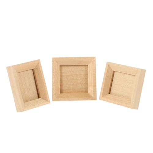 BESPORTBLE 3Stücke Fotohalter Aus Holz Fotorahmenmodell Für Puppenhaus Dekoration Bastelarbeiten DIY Bilderrahmen Vertikal Und Horizontal Für Kreative Projekte BESPORTBLE 3Stücke Fotohalter Aus Holz Fotorahmenmodell Für Puppenhaus Dekoration Bastelarbeiten DIY Bilderrahmen Vertikal Und Horizontal Für Kreative Projekte von BESPORTBLE