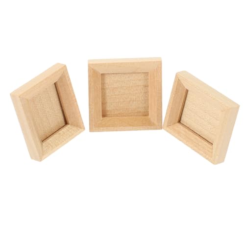 BESPORTBLE 3Stücke Fotorahmen Aus Holz Dekorative Bilderrahmen Für Puppenhaus DIY Mini Hausdekor Accessoire Vertikale Und Horizontale Modelle Kleinformat BESPORTBLE 3Stücke Fotorahmen Aus Holz Dekorative Bilderrahmen Für Puppenhaus DIY Mini Hausdekor Accessoire Vertikale Und Horizontale Modelle Kleinformat von BESPORTBLE