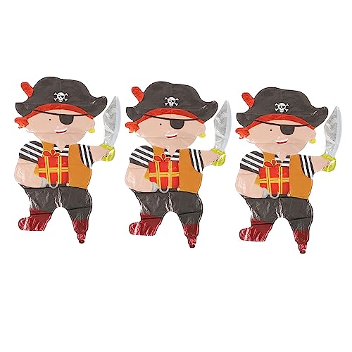 BESPORTBLE 3Stücke Piratenkapitän Folienballons Aluminium Luftballons Für Jungen Geburtstagsfeier Dekorationen Piraten Themenparty Supplies BESPORTBLE 3Stücke Piratenkapitän Folienballons Aluminium Luftballons Für Jungen Geburtstagsfeier Dekorationen Piraten Themenparty Supplies von BESPORTBLE