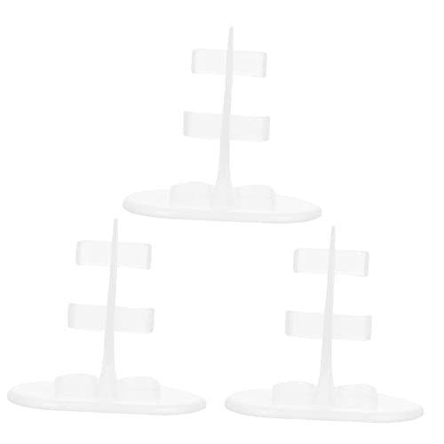 BESPORTBLE 3Stücke Teiliges Puppenständer für Handgelenkstützen Praktische Halterungen für Puppenanzeige Transparentes Design für Puppenvitrinen und Regale von BESPORTBLE