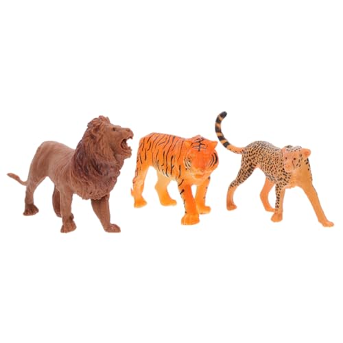BESPORTBLE 3Stücke Teiliges Realistische Tierfiguren Für Kuchendekoration Thema Tiermodelle Für Kindergeburtstage Und Partys Langlebig Und Sicher von BESPORTBLE