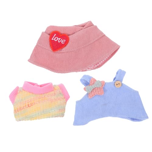 BESPORTBLE 3stücke Puppenoutfits Mit Puppenhut in Herzform Puppenkleidung Für Puppen Puppenzubehör T-Shirt Und Overall Spielzeugpuppenkleidung Für Mädchen BESPORTBLE 3stücke Puppenoutfits Mit Puppenhut in Herzform Puppenkleidung Für Puppen Puppenzubehör T-Shirt Und Overall Spielzeugpuppenkleidung Für Mädchen von BESPORTBLE