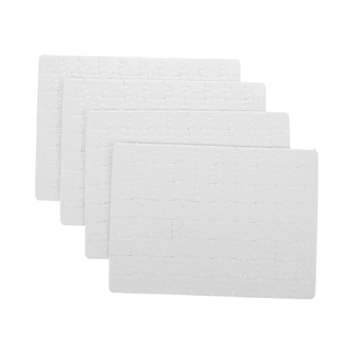 BESPORTBLE 4 Blätter Blanko Puzzles zum Gestalten Teile für Kreative DIY Projekte für Malen Zeichnen und Kunstwerke als Dekoration BESPORTBLE 4 Blätter Blanko Puzzles zum Gestalten Teile für Kreative DIY Projekte für Malen Zeichnen und Kunstwerke als Dekoration von BESPORTBLE