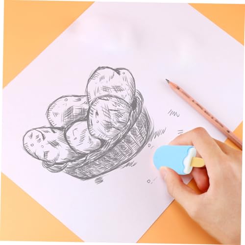 BESPORTBLE 4 Boxen Box Cartoon Radiergummis in Frucht Tierformen Weiche Langlebige Schulradiergummis für Schüler Kreative Schreibwaren Geeignet für Zeichnen Schule Geschenkideen von BESPORTBLE