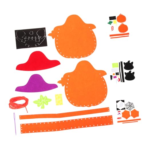 BESPORTBLE 4 Sätze Halloween Süßigkeiten Taschen aus Vliesstoff mit DIY Handtaschenfunktion Dekorative Partygeschenktüten mit Hexen Geist Kürbis und Spinnenmotiven als Goodie und Treat Bag BESPORTBLE 4 Sätze Halloween Süßigkeiten Taschen aus Vliesstoff mit DIY Handtaschenfunktion Dekorative Partygeschenktüten mit Hexen Geist Kürbis und Spinnenmotiven als Goodie und Treat Bag von BESPORTBLE