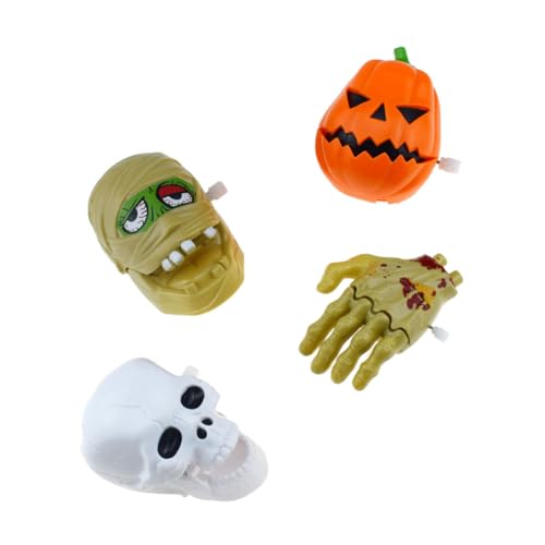 BESPORTBLE 4 Stück Halloween Aufziehspielzeuge Lustige Gruselige Toys für Partytüten Lernspielzeug aus Hochwertigem Sicher und Unterhaltsam BESPORTBLE 4 Stück Halloween Aufziehspielzeuge Lustige Gruselige Toys für Partytüten Lernspielzeug aus Hochwertigem Sicher und Unterhaltsam von BESPORTBLE