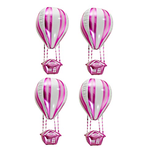 BESPORTBLE 4 Stück Luftballons Heißluftballon Form Aluminium Folienballons für Hochzeiten Geburtstagsfeiern und Babypartys Niedliche Deko für Unvergessliche BESPORTBLE 4 Stück Luftballons Heißluftballon Form Aluminium Folienballons für Hochzeiten Geburtstagsfeiern und Babypartys Niedliche Deko für Unvergessliche von BESPORTBLE