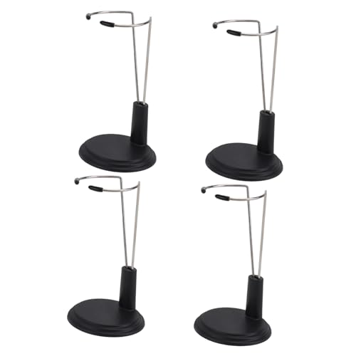 BESPORTBLE 4 Stück Puppenständer Schwarz Tragbarer Doll Bracket Support für Teddybären und Puppen Aufsteller zur Aufbewahrung und Präsentation Zuhause BESPORTBLE 4 Stück Puppenständer Schwarz Tragbarer Doll Bracket Support für Teddybären und Puppen Aufsteller zur Aufbewahrung und Präsentation Zuhause von BESPORTBLE